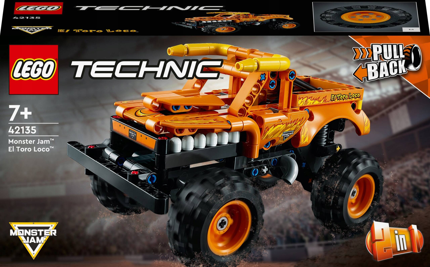 LEGO Technic Monster Jam El Toro Loco 247el. 7+ 42135_10