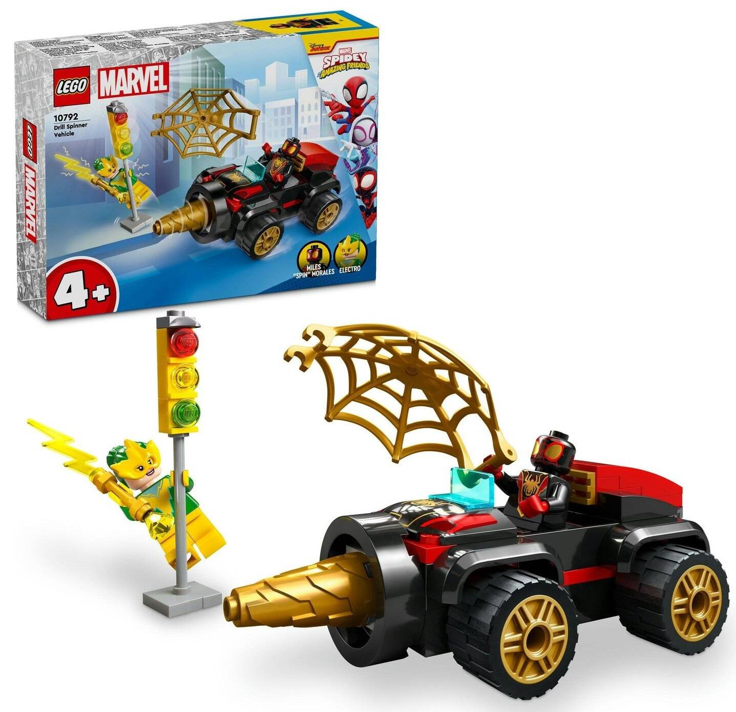 LEGO Super Heroes Pojazd Wiertłowy SPIDEY 58 el. 4+ 10792_1