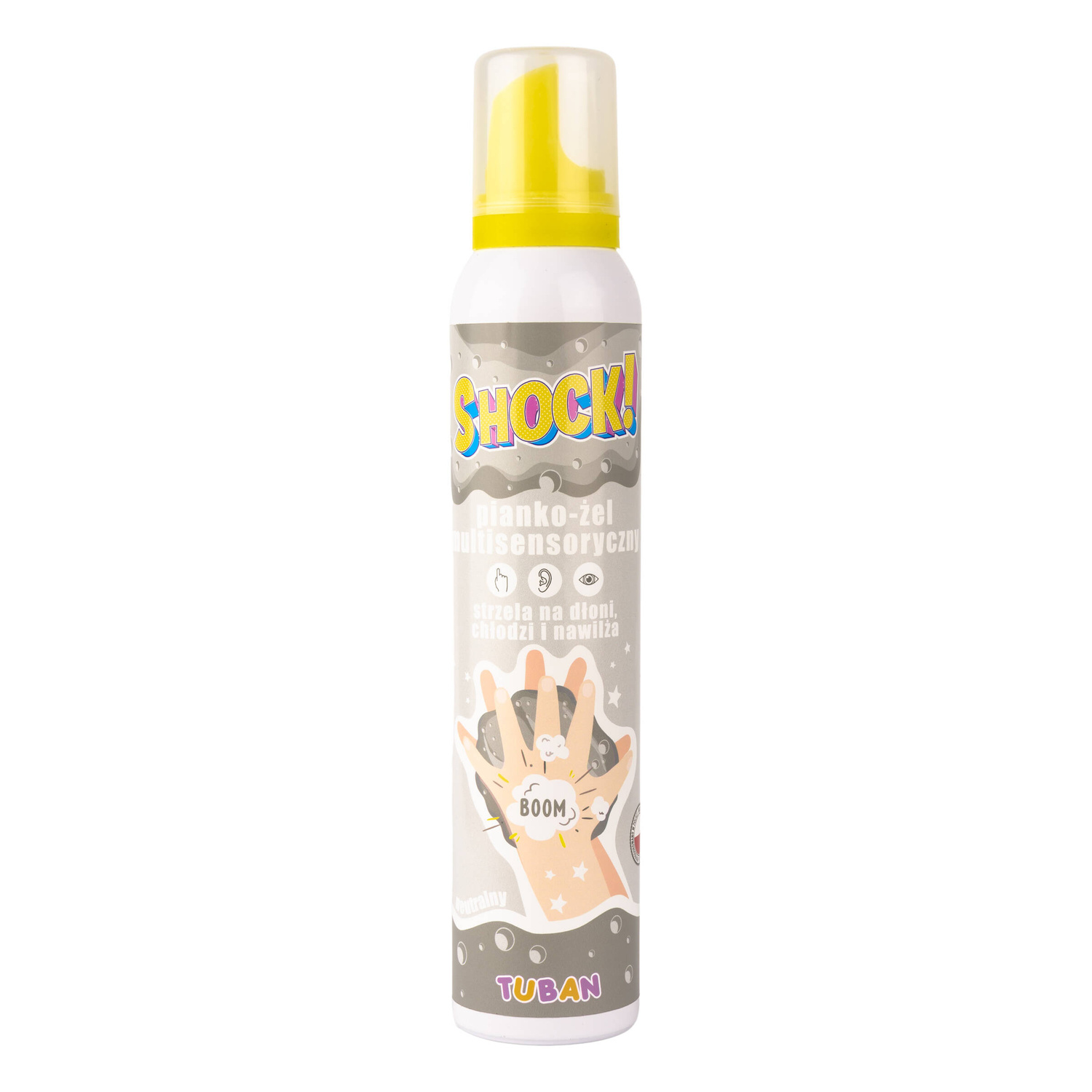 SHOCK! – MULTISENSORYCZNY PIANKO-ŻEL – 200 ML NEUTRALNY TUBAN_1