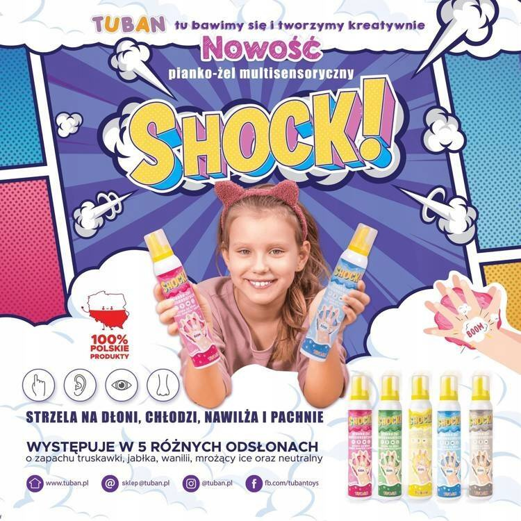 SHOCK! – MULTISENSORYCZNY PIANKO-ŻEL – 200 ML NEUTRALNY TUBAN_5