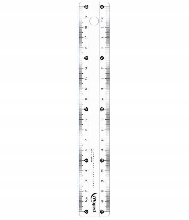 Linijka 20cm Plastikowa Essentials Classic Maped_2