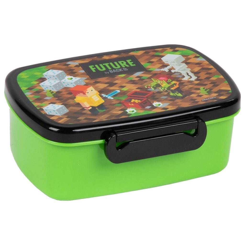 Śniadaniówka Do Szkoły Pojemnik Na Jedzenie Lunchbox Dla Chłopca PIXEL_1