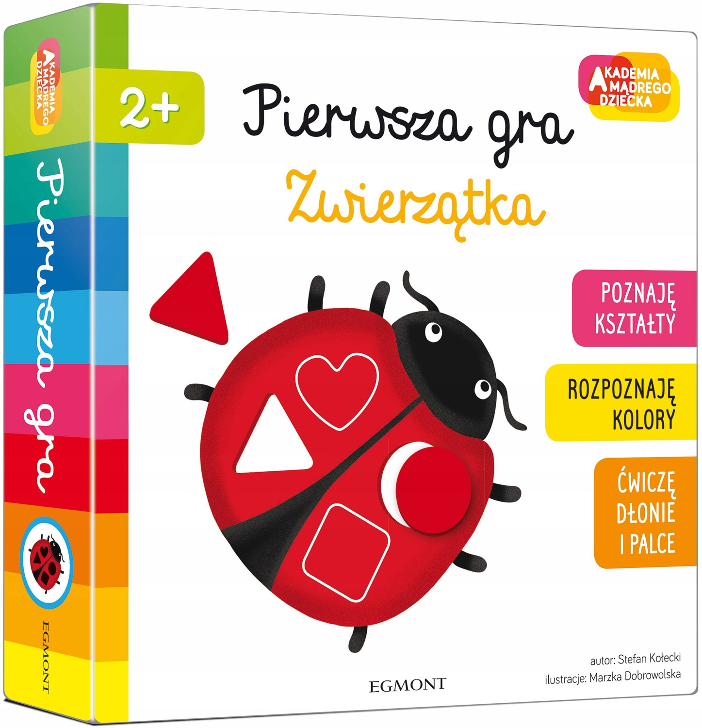 Pierwsza Gra Zwierzątka Akademia Mądrego Dziecka 2+ HarperKids_1