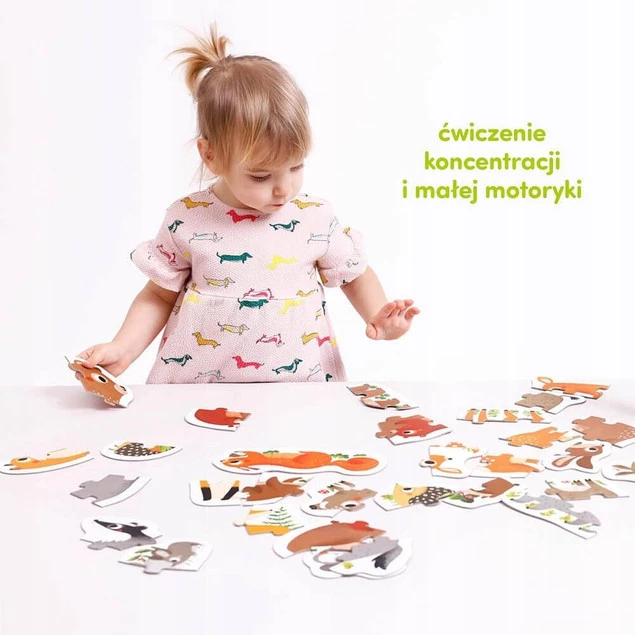 Czuczu Puzzle progresywne Zwierzątka w lesie_4