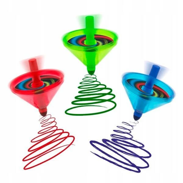 Wirujące Flamastry Markery 3 Kolory Bączki Szkolne Kidea_2