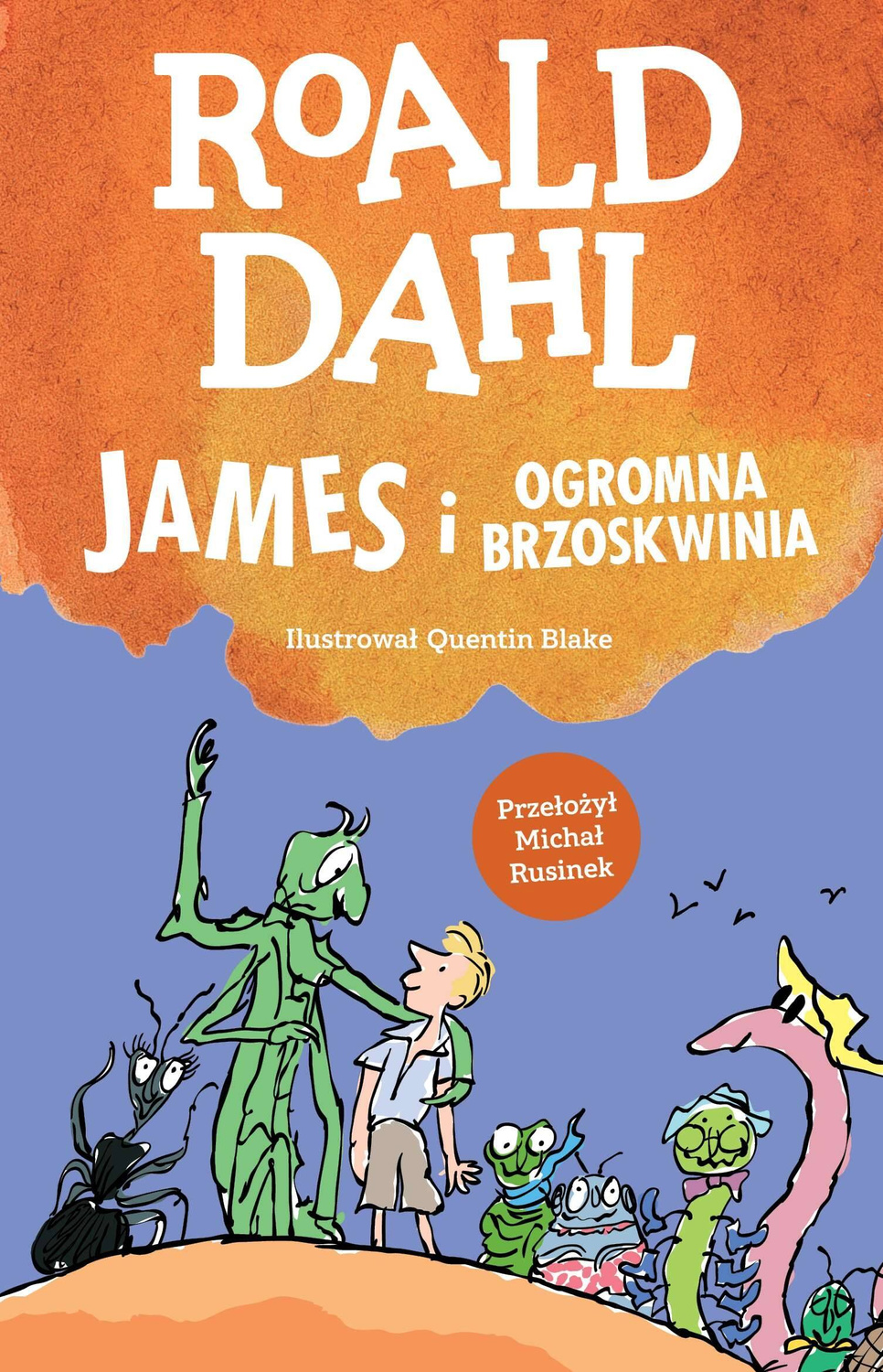 James i Ogromna Brzoskwinia Roald Dahl Trefl Books_1