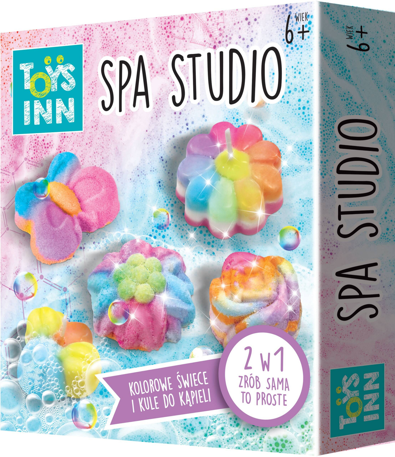 SPA STUDIO ŚWIECE KULE DO KĄPIELI zestaw kreatyw F_1