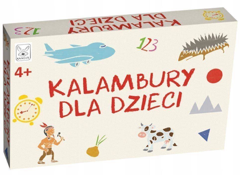 Kalambury Dla Dzieci Rodzinna Gra Edukacyjna Towarzyska 4+ Kangur_1