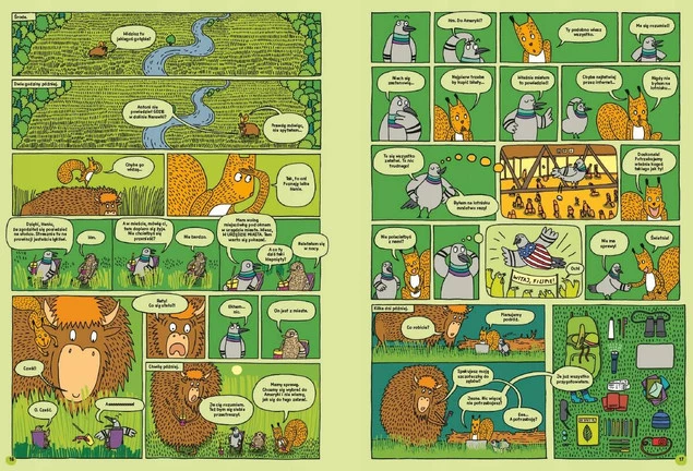 Którędy Do Yellowstone? Dzika Podróż A. i D. Mizielińscy 7+ Dwie Siostry_2