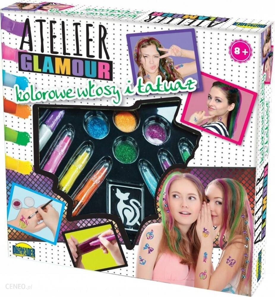 ATELIER GLAMOUR Kolorowe włosy i tatuaże DROMADER_2