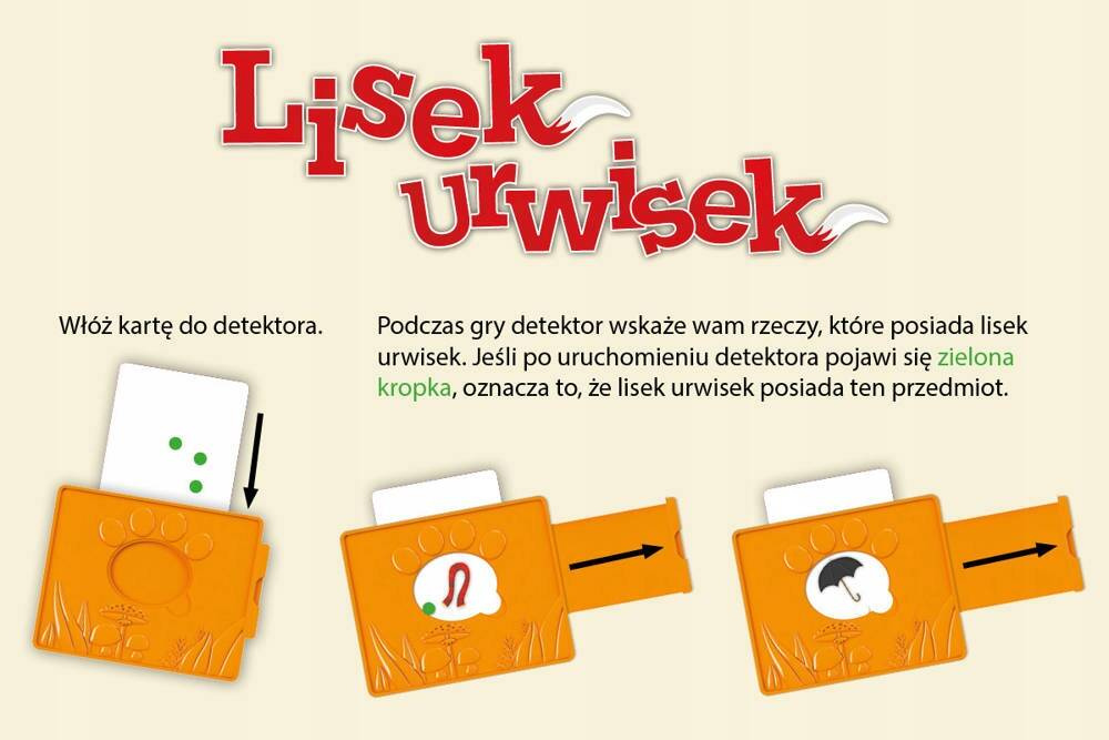 Lisek Urwisek Gra Detektywistyczna Planszowa Dla Dzieci 5+ Nasza Księgarnia_4