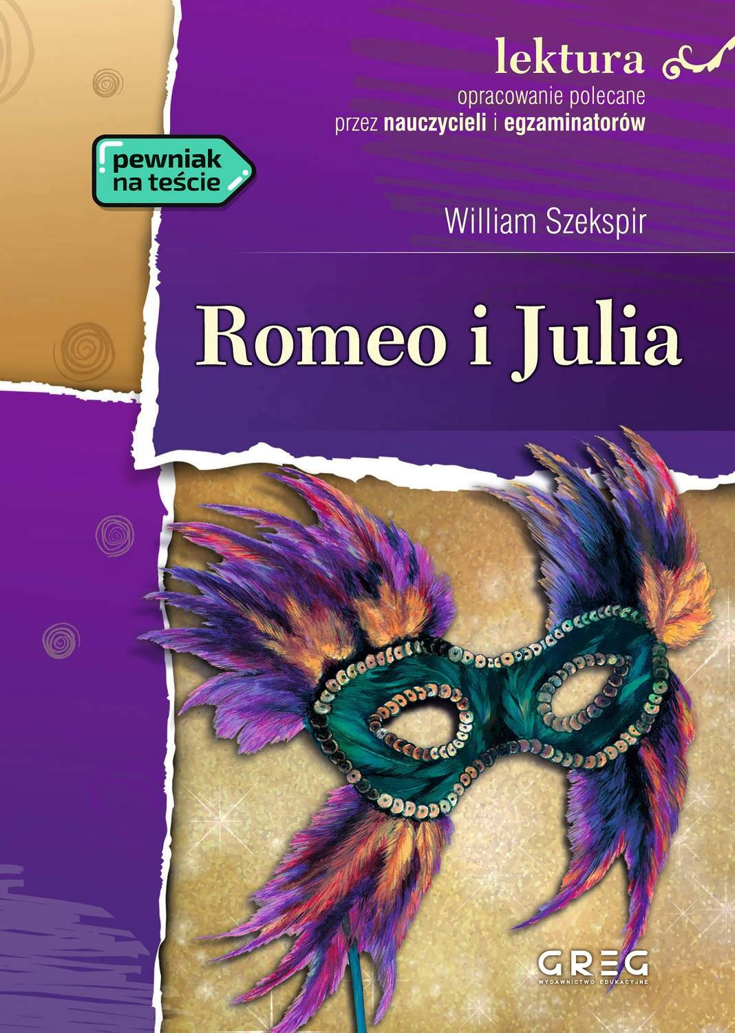 Romeo I Julia Szekspir Lektura Z Opracowaniem William Szekspir Greg_1