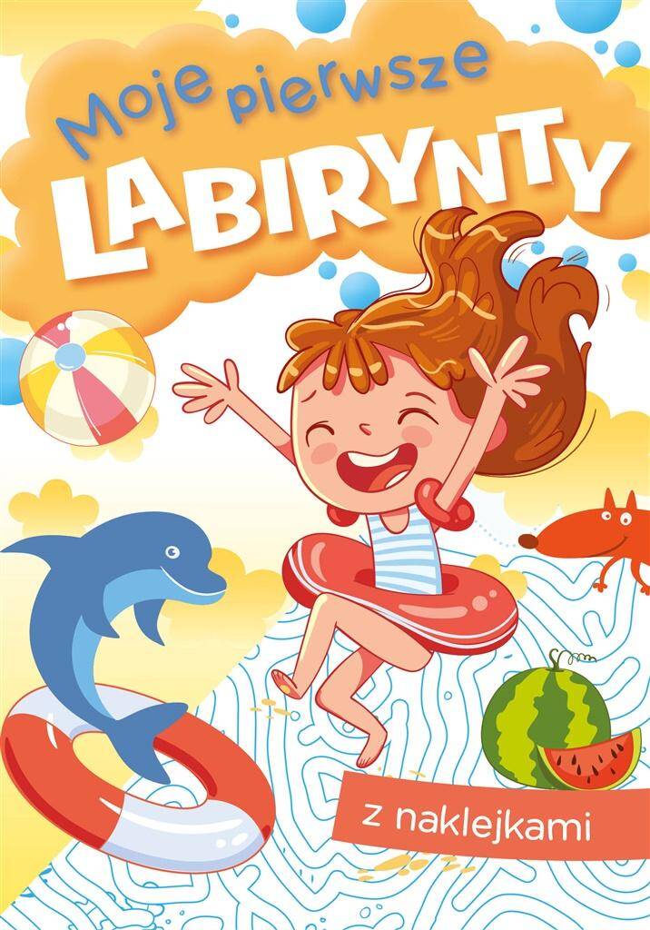 Labirynty Moje Pierwsze Labirynty Z Naklejkami Zofia Zabrzeska 5+ Skrzat_1