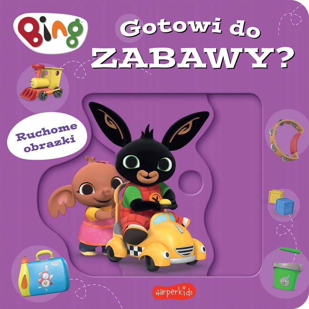 Bing Gotowi Do Zabawy? Ruchome Obrazki 3+ HarperKids_1