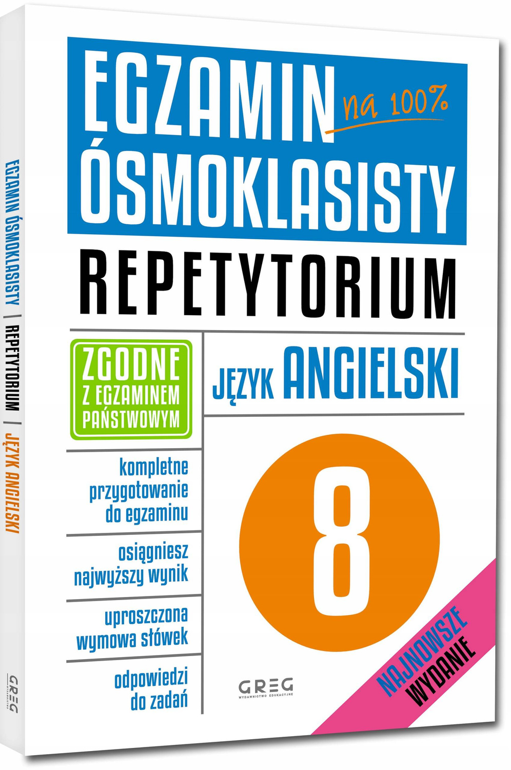 Repetytorium Język Angielski Egzamin Ósmoklasisty 2024 Greg_1