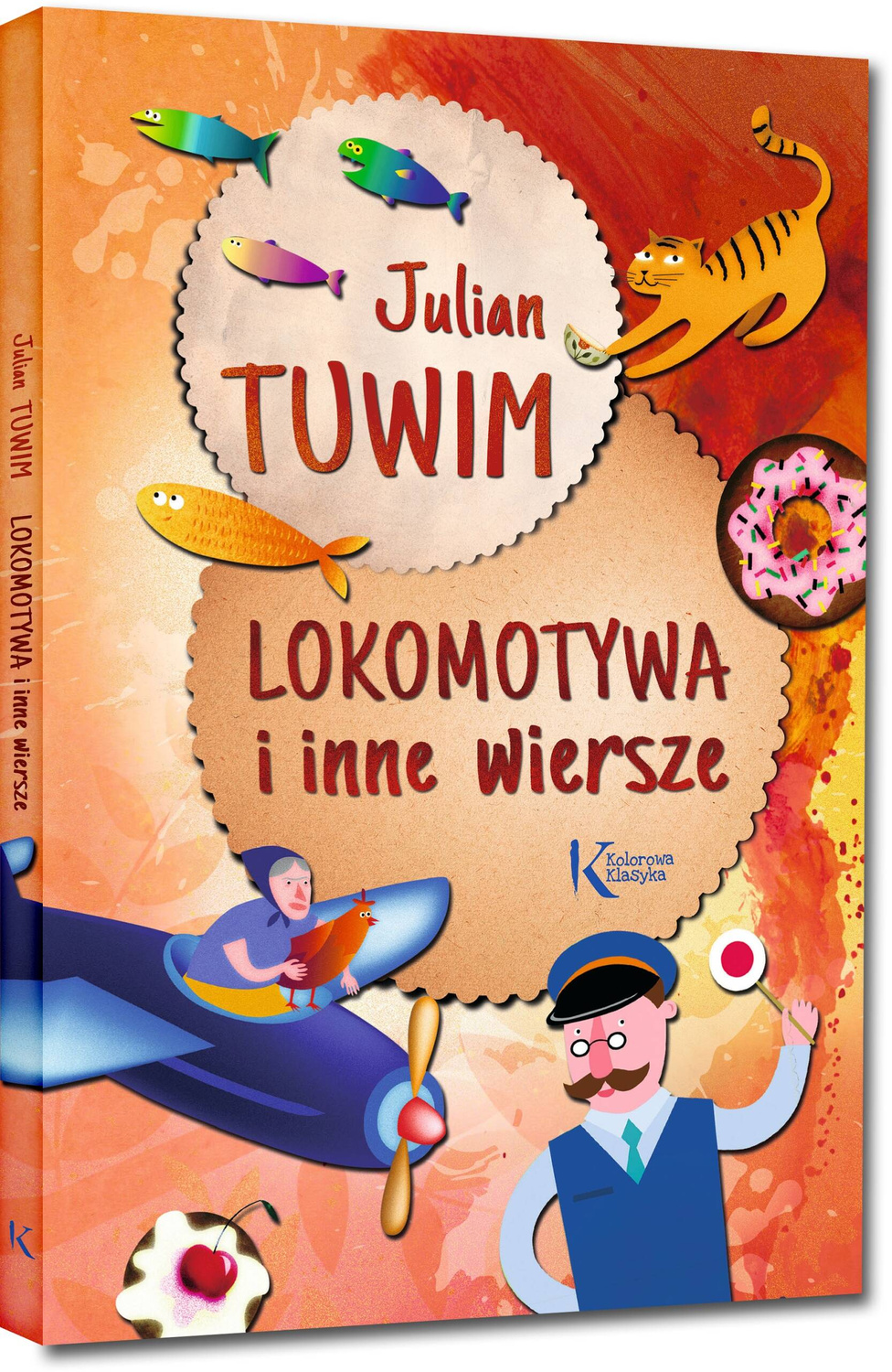 Lokomotywa i Inne Wiersze Kolorowa Klasyka Julian Tuwim Greg (TW)_1