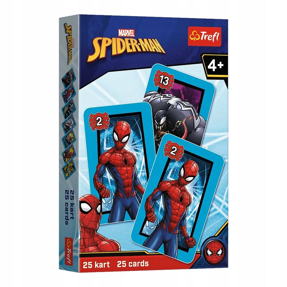 Gra Karciana Piotruś SPIDERMAN Marvel Superbohater 4+ Trefl_1