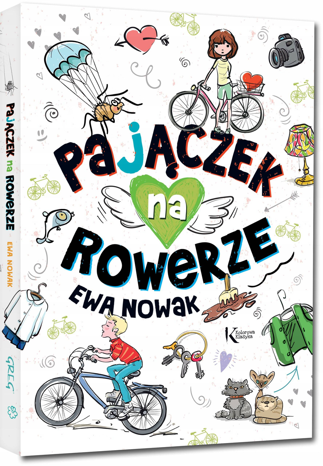 Pajączek Na Rowerze Ewa Nowak KOLOROWA Klasyka TW Greg_1