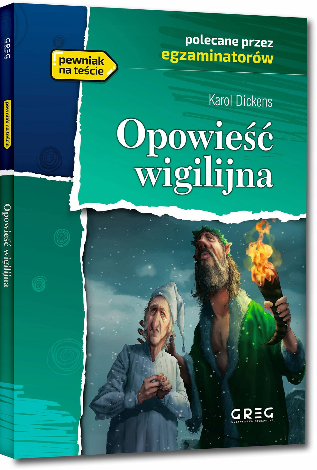 OPOWIEŚĆ WIGILIJNA Lektura Z Opracowaniem Karol Dickens BR Greg_1