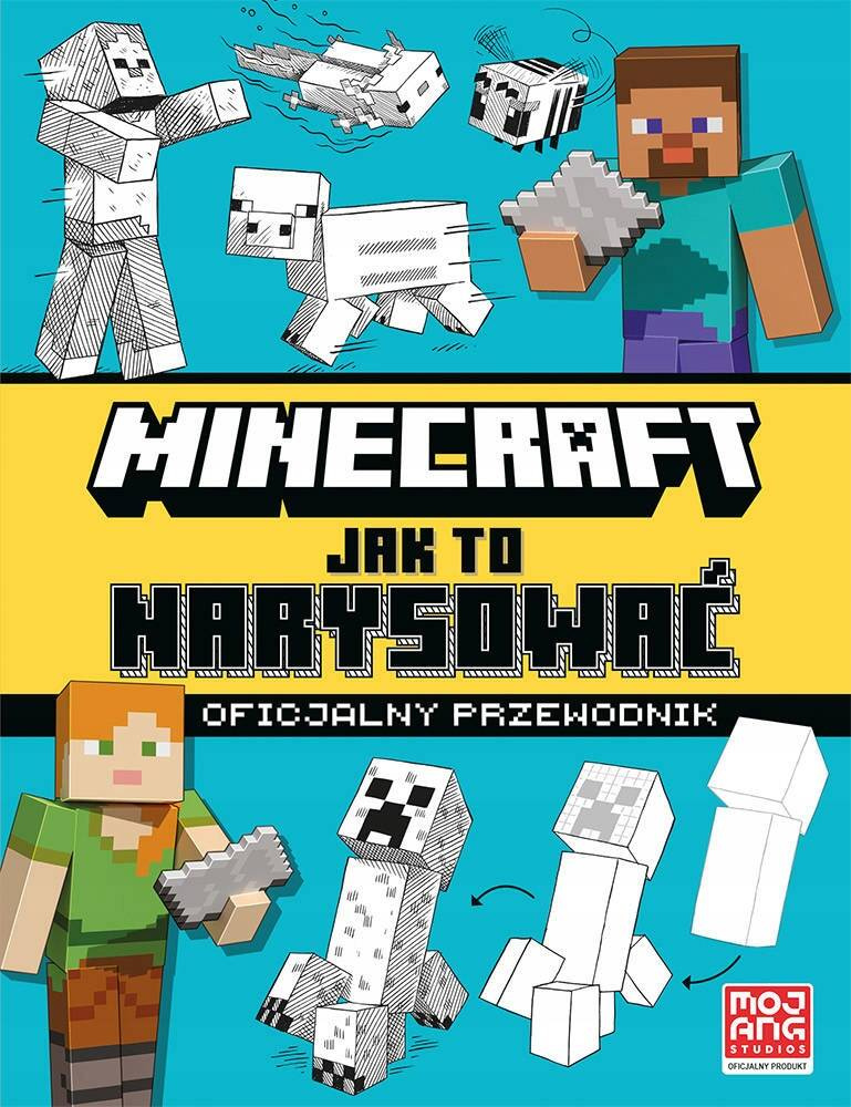 Minecraft Jak To Narysować Oficjalny Przewodnik 7+ HarperKids_1