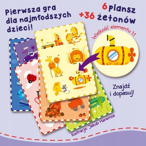 Gra Loteryjka Kolory Edukacyjna Dla Najmłodszych Dzieci 2+ Kapitan Nauka_2