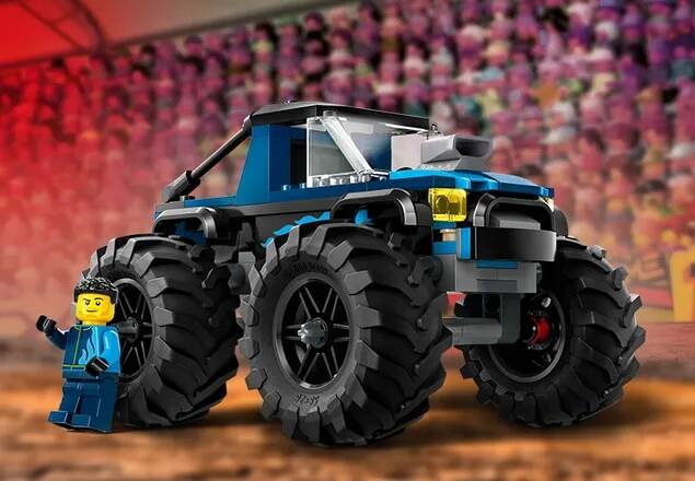 LEGO City Niebieski Monster Truck 148el. 5+ 60402_2