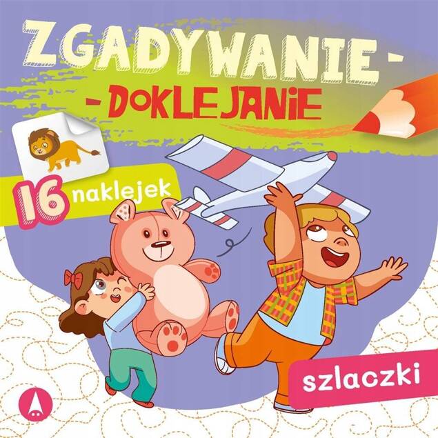 Zgadywanie Doklejanie Szlaczki Ćwiczenia Manualne 16 Naklejek 5+ Skrzat_1