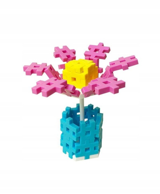 Klocki Meli Constructor Pink 400 el Dla Dziewczynki Różowe 3+ 50065_6