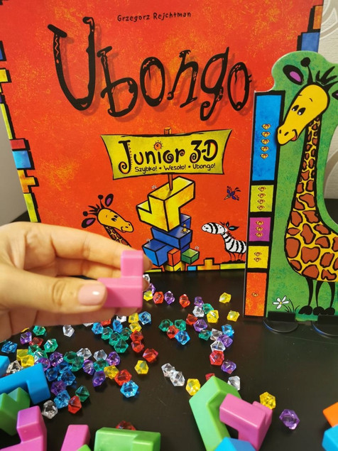 Ubongo Junior 3D Gra Planszowa Spostrzegawczość Logiczne Myślenie 5+ Egmont_6