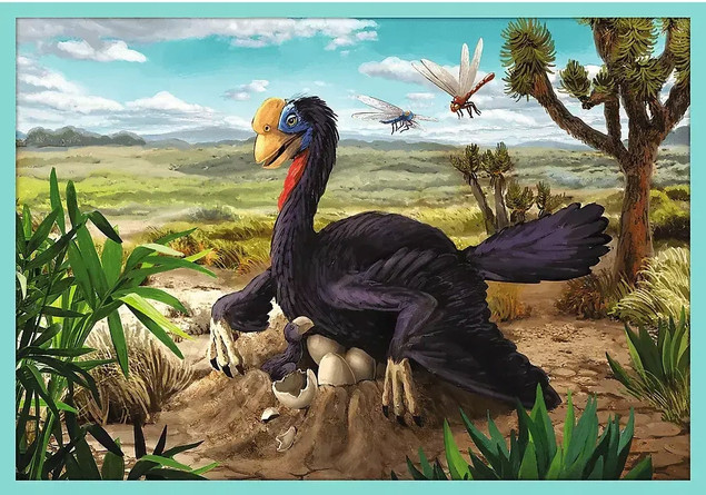 Puzzle 10w1 Układanka Gady DINOZAURY Prehistoryczne Świat 6+Trefl_5