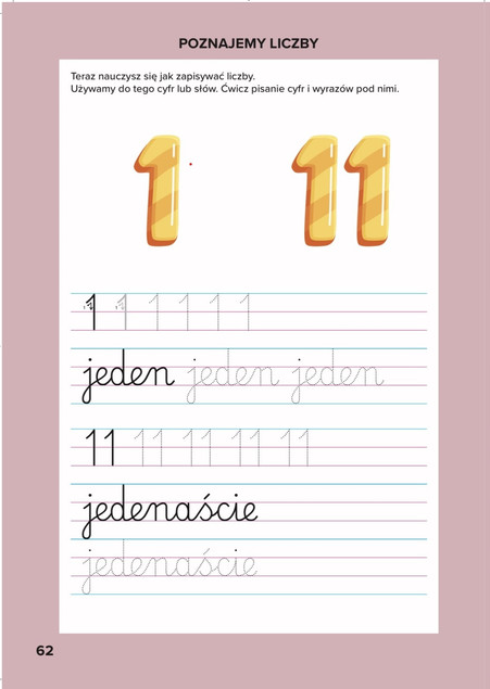 Elementarz Nauka Pisania Ćwiczenia Grafomotoryczne 6+ Bookolika_4