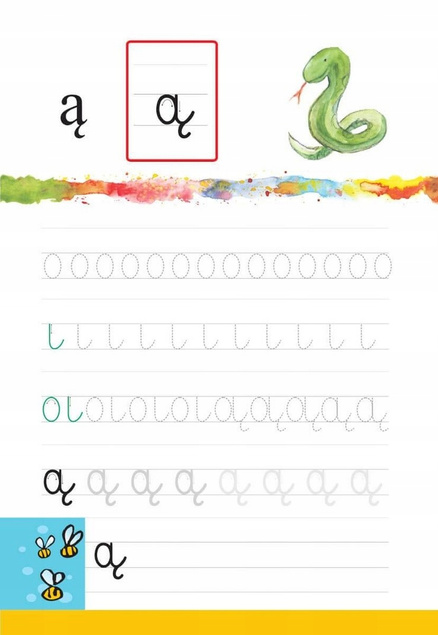 Kaligrafia Litery + Cyfry Zeszyt Ćwiczeń Do Nauki Pisania Klasa 1-3 SBM_3