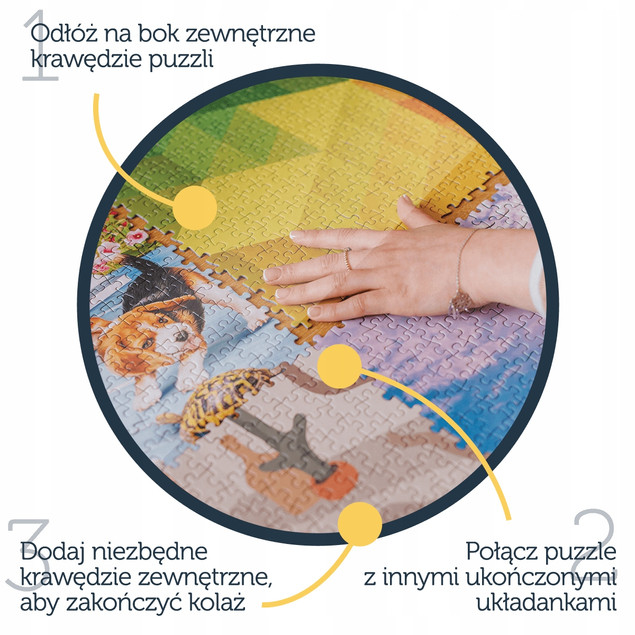 Puzzle 500 Układanka UFT Krajobraz LABIRYNT KOLORÓW Morze 9+ Trefl_2