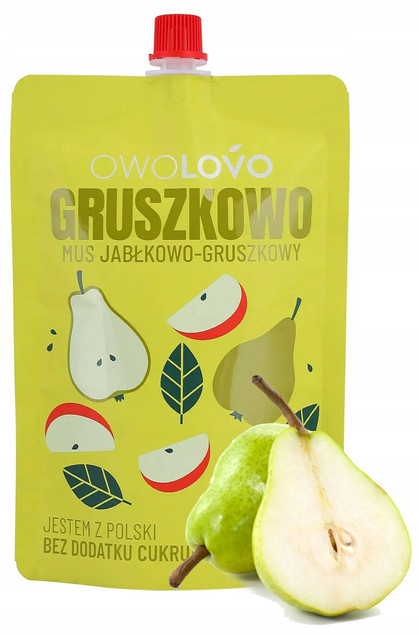 OWOLOVO Mix Musów TUBKA dla Dzieci Dorosłych 40x200g MEGA ZESTAW 10 Smaków_10