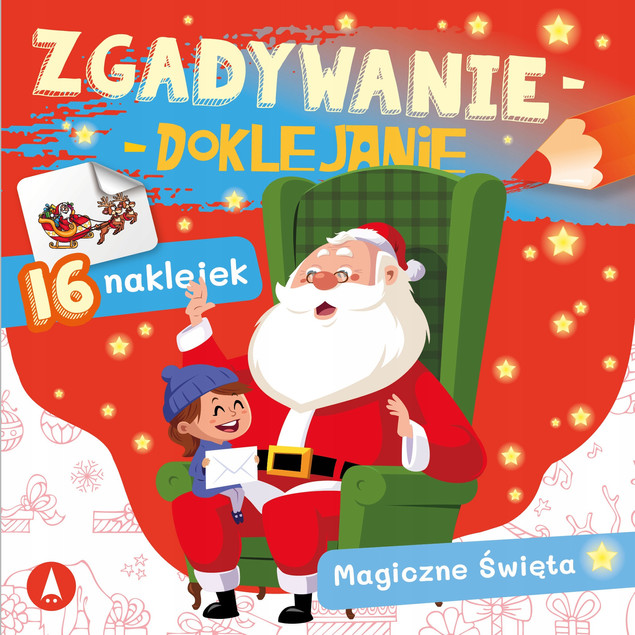Zgadywanie Doklejanie ŚWIĘTA Świąteczna Kolorowanka Magia Świąt 5+ Skrzat_6