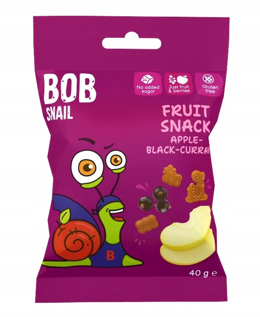 BOB SNAIL Żelki Owocowe MIX SMAKÓW Bez Dodatku Cukru 280g_6
