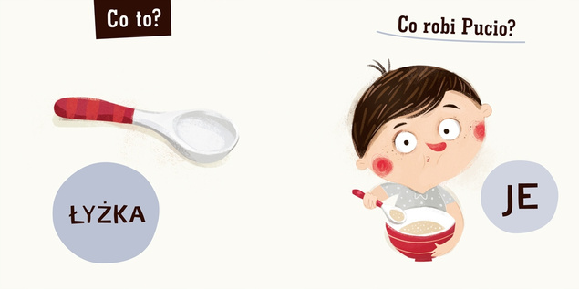 2x PUCIO Co Robi + Zabawy Gestem i Dźwiękiem 0+ Nasza Księgarnia_6