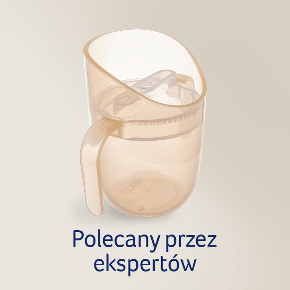 LOVI Kubek TRENINGOWY Genius 150ml z Uchwytami BEŻOWY 6M+ 35/368_bei_7