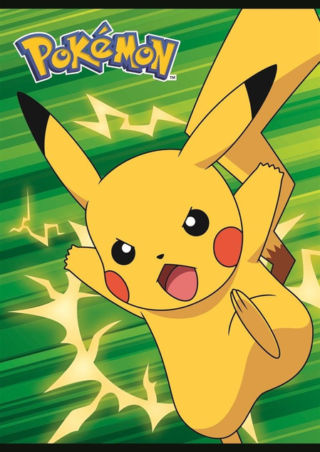 Zeszyt w Kratkę A5 POKEMON Pikachu St. Majewski 16 Kartek_2
