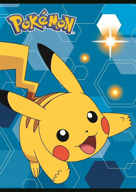 Zeszyt w Kratkę A5 POKEMON Pikachu St. Majewski 16 Kartek_3