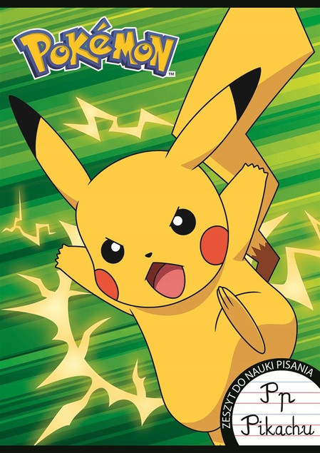 Zeszyt w Trzy Linie A4 POKEMON 32 Kartki St. Majewski_2