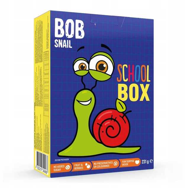 Wyprawka Szkolna BOB SNAIL Plan Lekcji Naklejki Zabawka Prezent Dla Ucznia_8