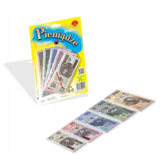 PIENIĄDZE DO ZABAWY I NAUKI LICZENIA banknoty, dla dzieci +3 lata_2