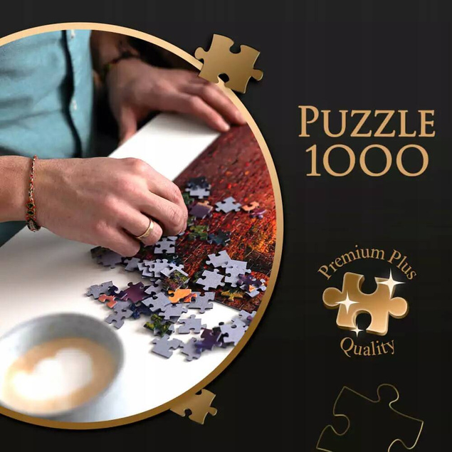 Puzzle 1000 Układanka LEOPARD Dzikie Zwierzęta Natura Lampart 12+ Trefl_4