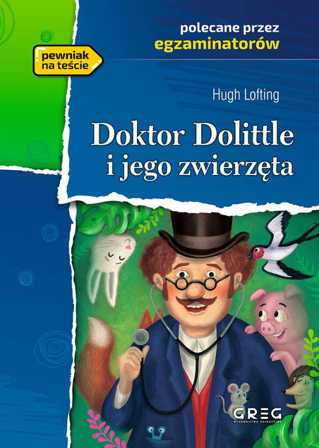 Lektura O PSIE KTÓRY... DOKTOR DOLITTLE DRZEWO DO NIEBA CZARNEGO NOSKA Greg_4