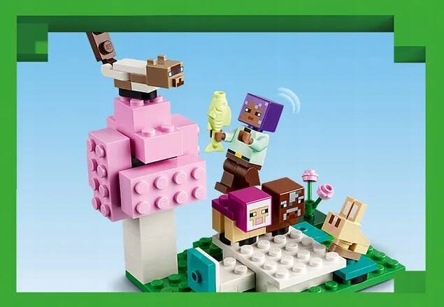 LEGO Minecraft Rezerwat Zwierząt 206 el. 7+ 21253_4