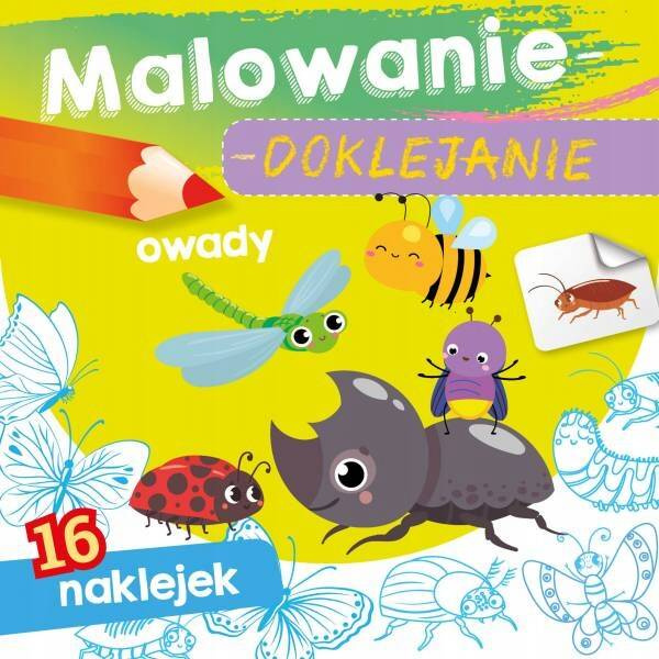 18x MALOWANIE Doklejanie ZESTAW Kolorowanka PIESKI KOTKI POJAZDY 3+ Skrzat_6