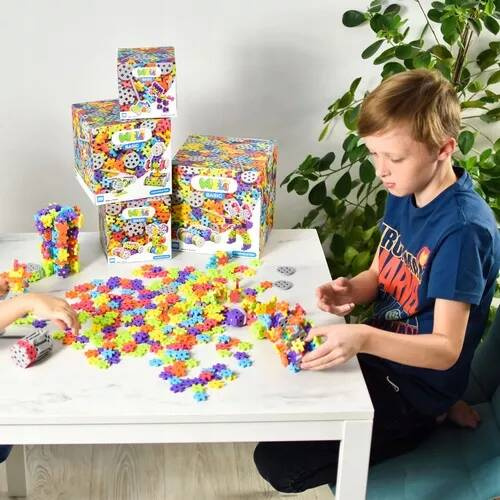 Klocki Konstrukcyjne Wafle Constructor Basic 400 El. 3+ Meli 50040_2