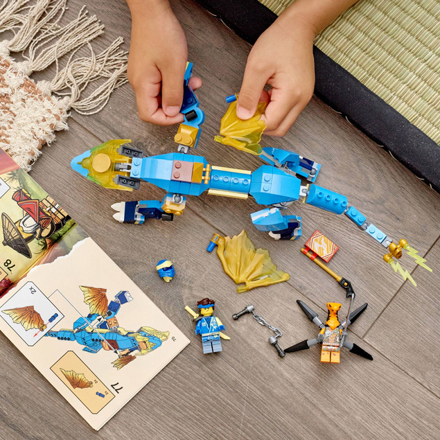 LEGO Ninjago Smok Gromu Jaya EVO 140el. 6+ 71760_7