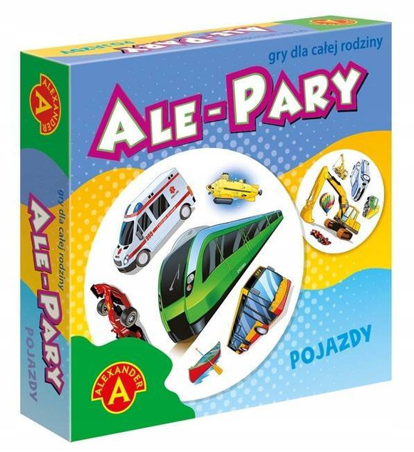 Alexander gra Pamięciowa Ale pary POJAZDY Karty_2